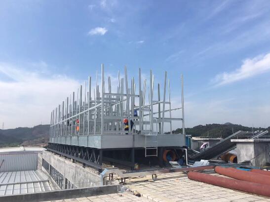 冷卻塔都是散件出貨現(xiàn)場安裝嗎？